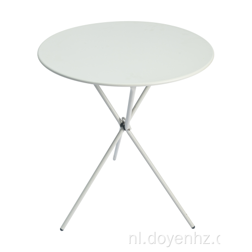 60 cm metalen ronde opklapbare tafel met 3 poten